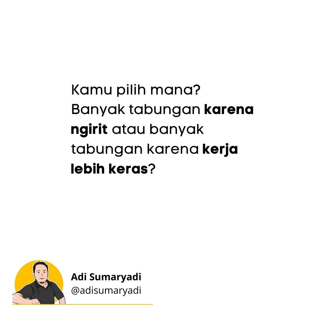 TABUNGAN SAMA
Ada seseorang yang memiliki 