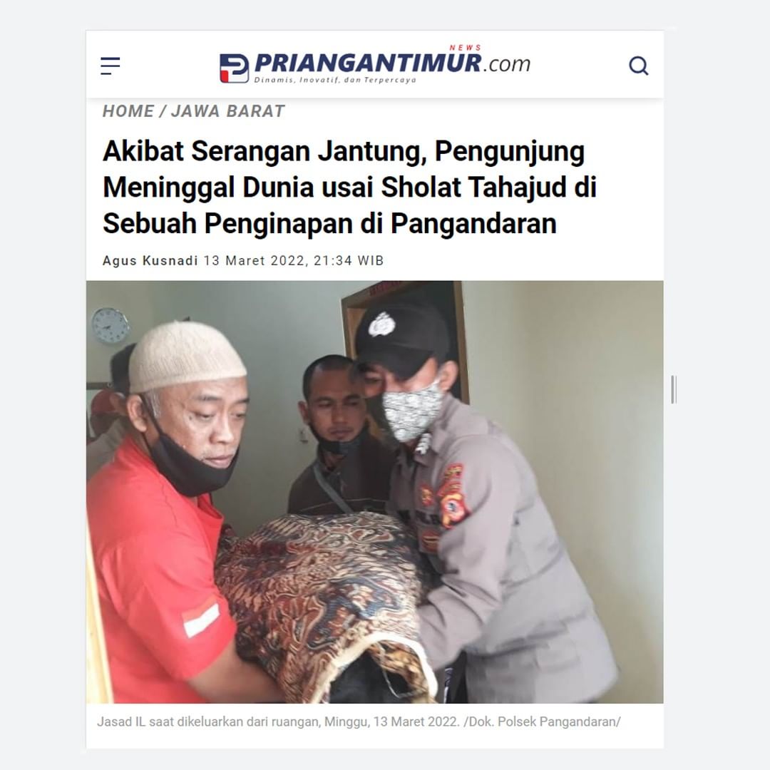 WISATA YANG HUSNUL KHATIMAH
.
Kemarin, pagi 