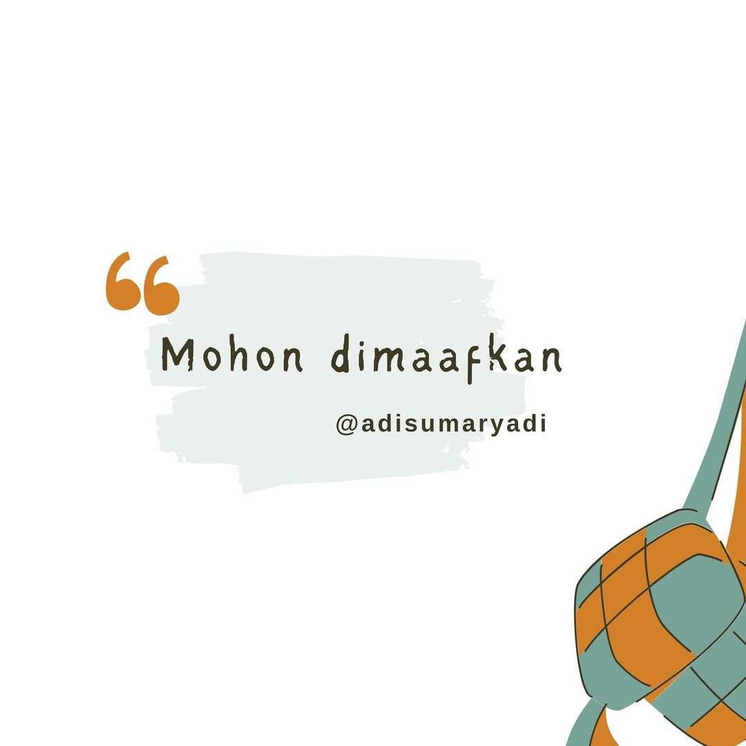 Karena memberi maaf itu sulit, begitupun untuk meminta maaf...
- Mohon Maaf untuk seluruh teman yang- Read More    ...