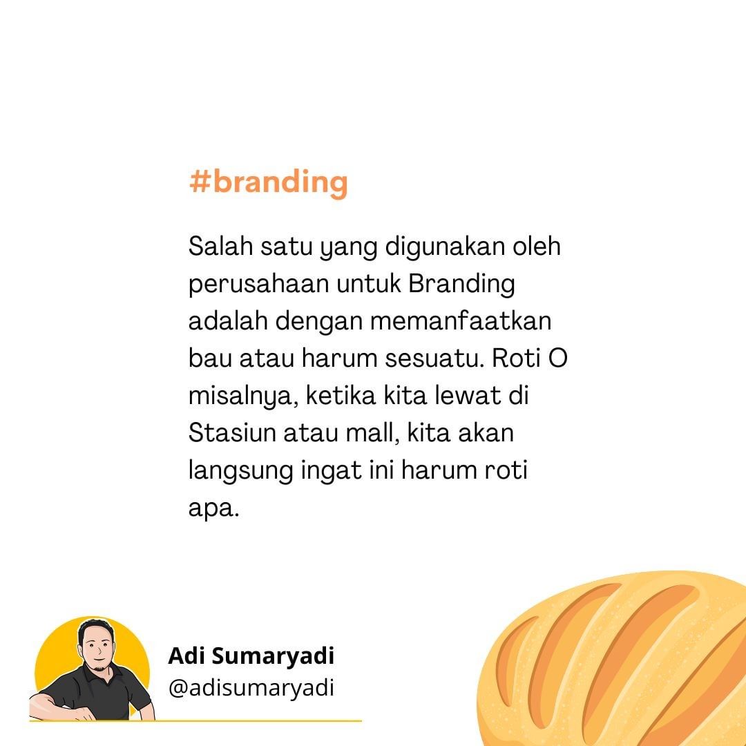 Em harummnya kayaknya kenal deh.
.
#branding #sensorybranding #digitalmarketing #tuturialbranding #internetmarketing #marketing #belajarbranding #belajarmarketing         ...