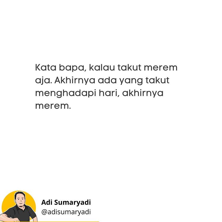 Emang terkadang merem menjadi solusi. 