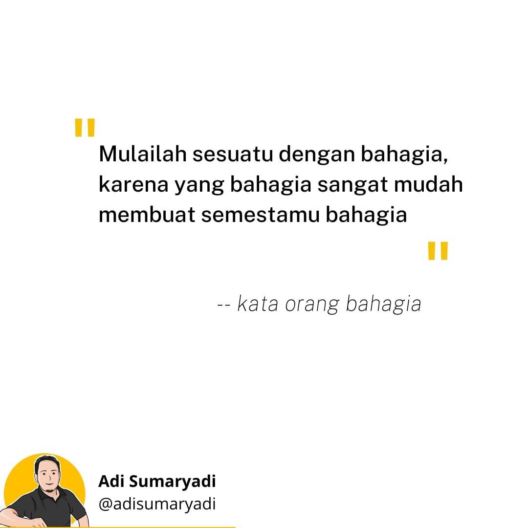 Kata bijak hanya untuk yang 