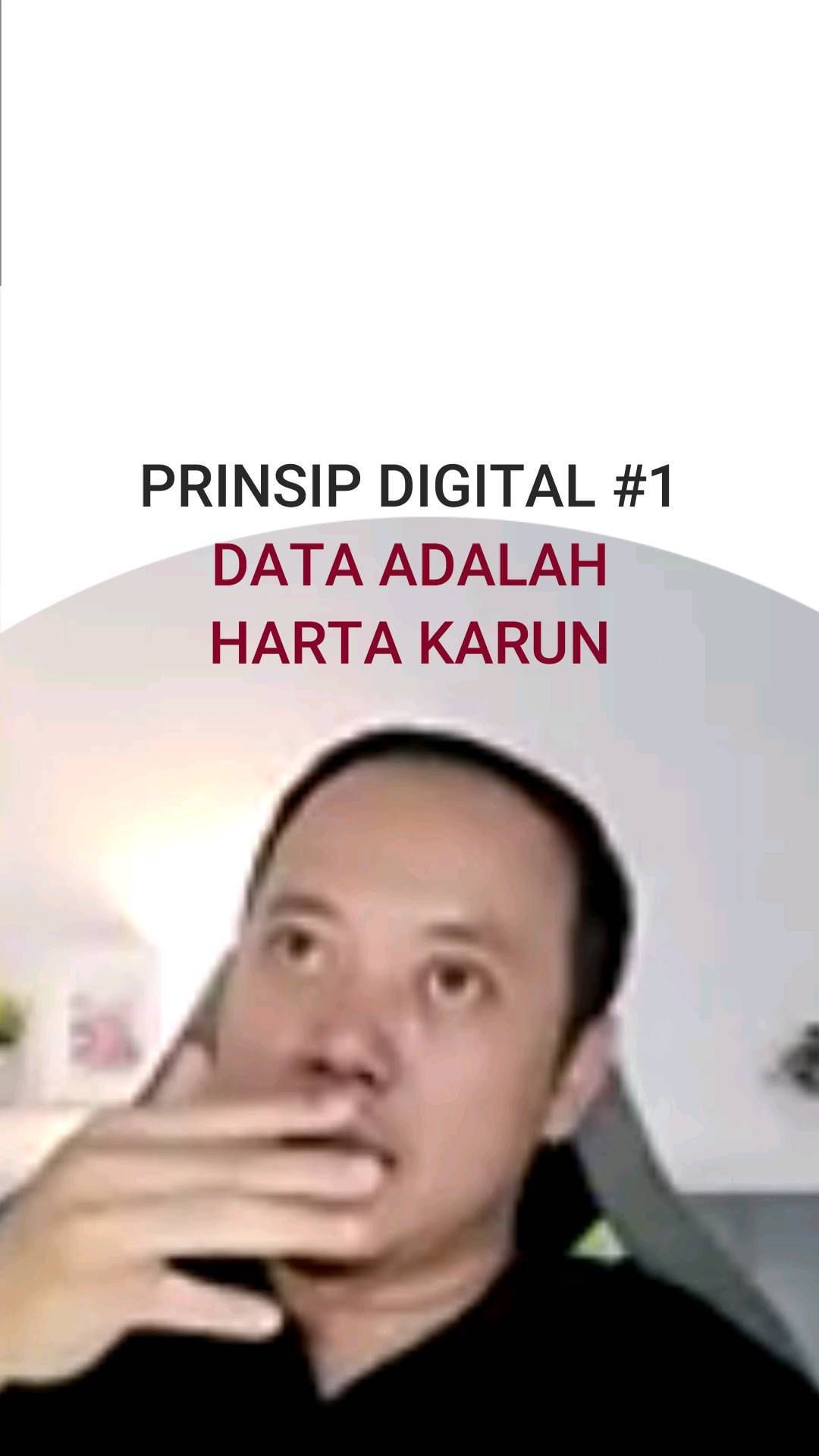 Data adalah harga. Prinsip digital #1 #data #digitalmarketing #reelsinstagram #viralindonesia #viral          ...