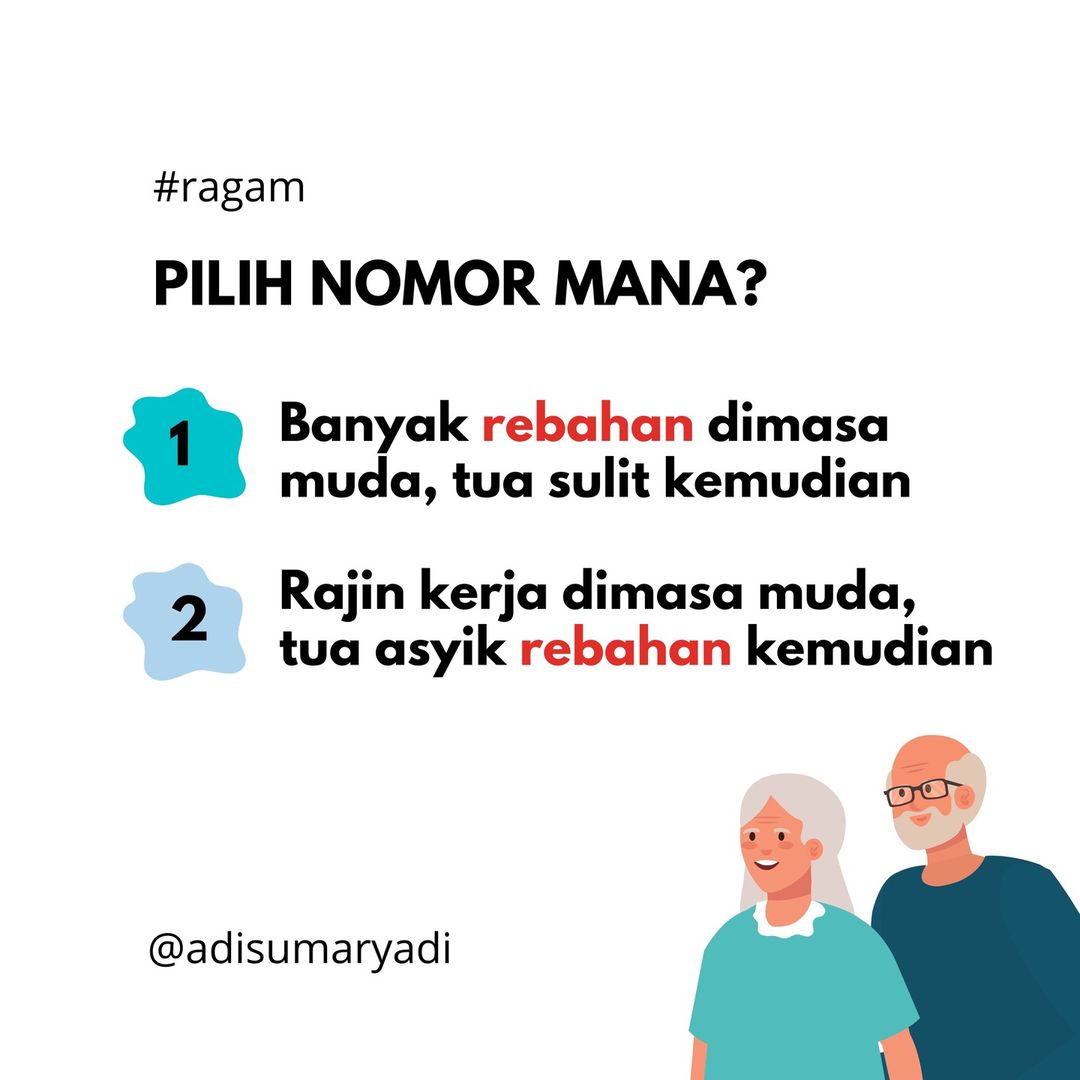 Saya sudah bisa menebak jawaban 