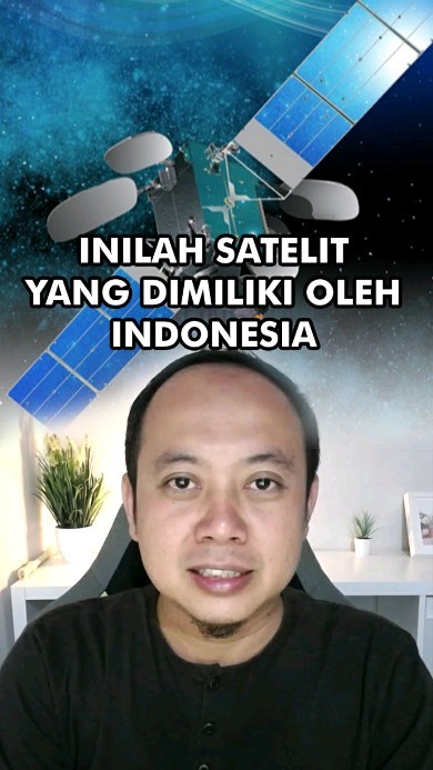 Waktu kecil dulu taunya cuma satelit Palapa Indosat Satelindo. Koreksi kalau ada yang salah ya #satellite #satelit #reels #reelsinstagram  ...