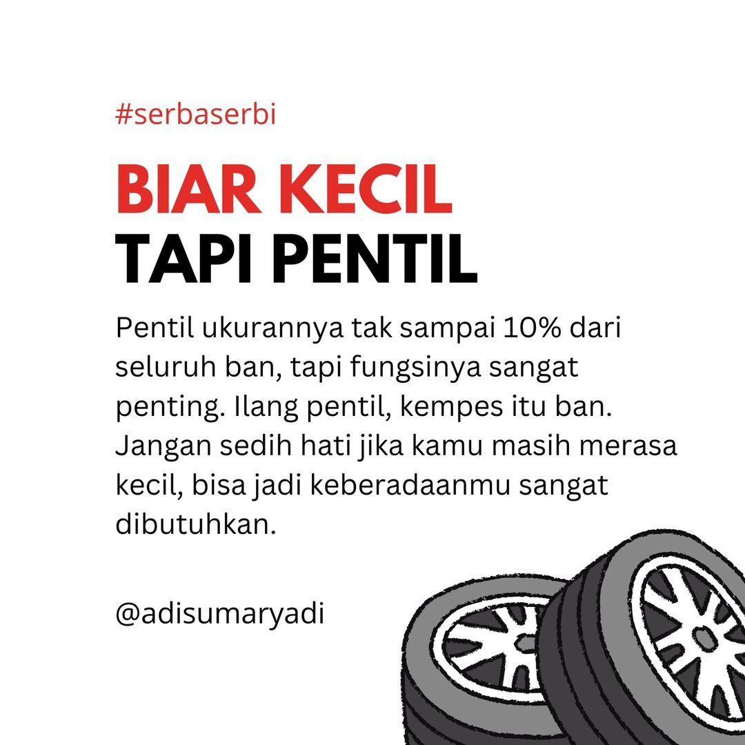 Karena patil juga kecil, tapi 