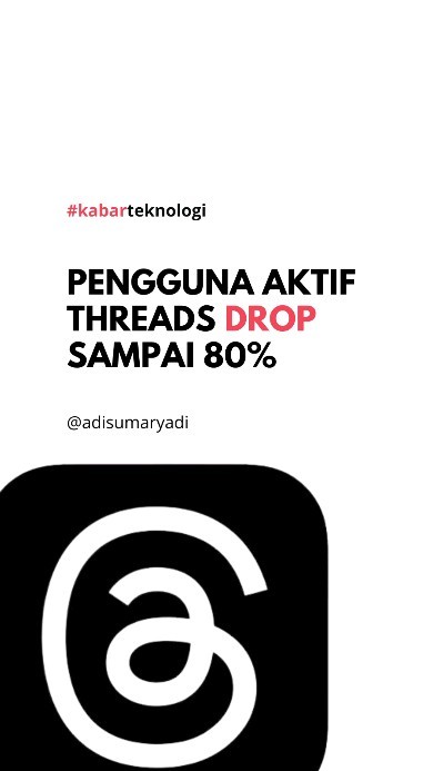 Bisa drop sampai 80%, pengguna harian Threads seolah belum menemukan keunikan di platform besutan Meta ini. bagaimana kesan teman-teman selama ...