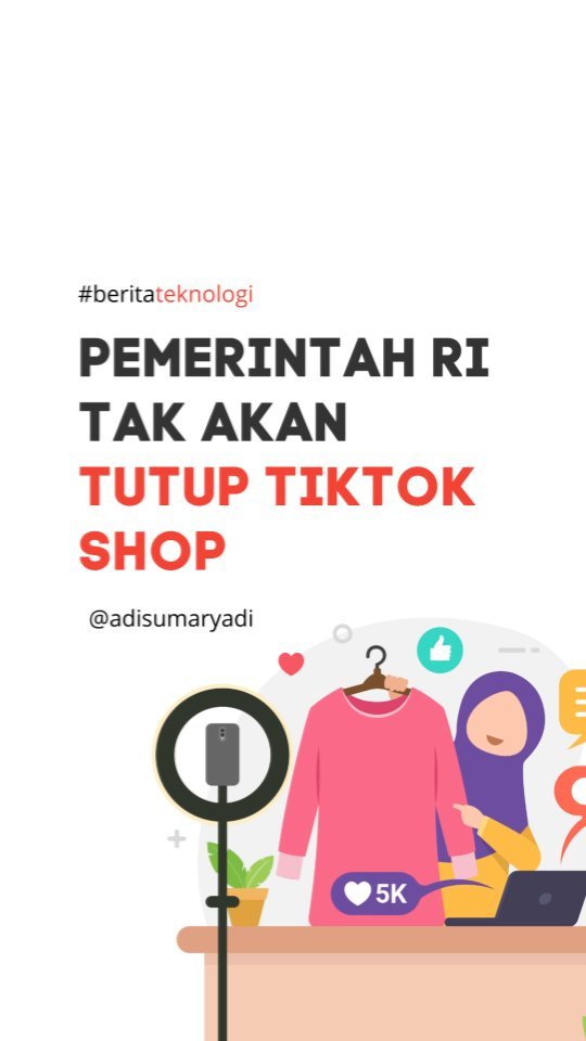TiktokShop tidak akan ditutup oleh pemerintah Indonesia, tapi mungkin ada aturan baru #tiktokshop #kominfo #tiktok #fyp #breakingnews #news #reels  ...