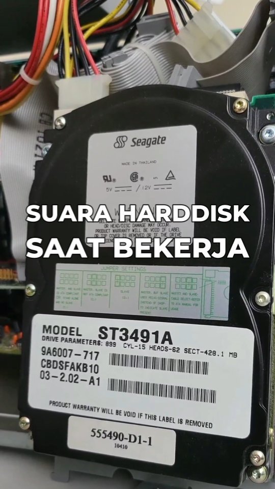 Berapa size/kapasistas HDD komputer pertama 
