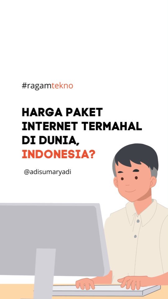 Internet Indonesia mahal? Yuk simak 