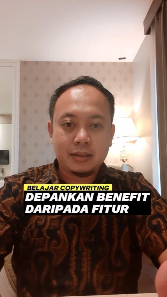 Sesekali kesampingkan fitur dari produkmu 