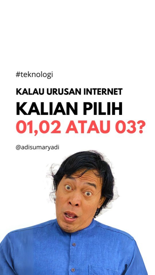 Pasti ingin satu pilihan lagi kan? #internetindonesia #internet #bandwidth #internetan #pulsa #telekomunikasi         ...