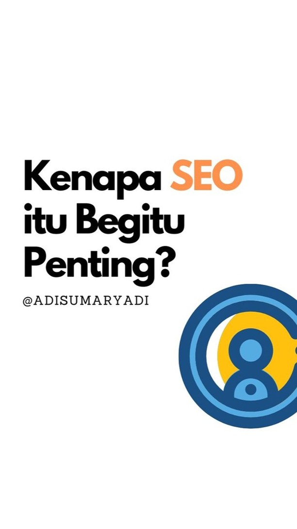 Kenapa SEO itu Penting?.
.
#seo #digitalmarketing #internetmarketing #seooptimization #searchengine #google #bing #dailytips #instatips #internet #teknologiinformasi #tipsit      ...
