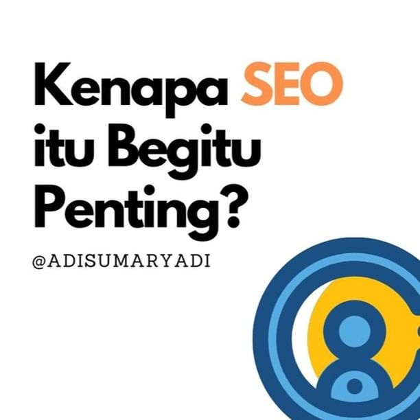 Kenapa SEO itu Penting?.
.
#seo #digitalmarketing #internetmarketing #seooptimization #searchengine #google #bing #dailytips #instatips #internet #teknologiinformasi #tipsit