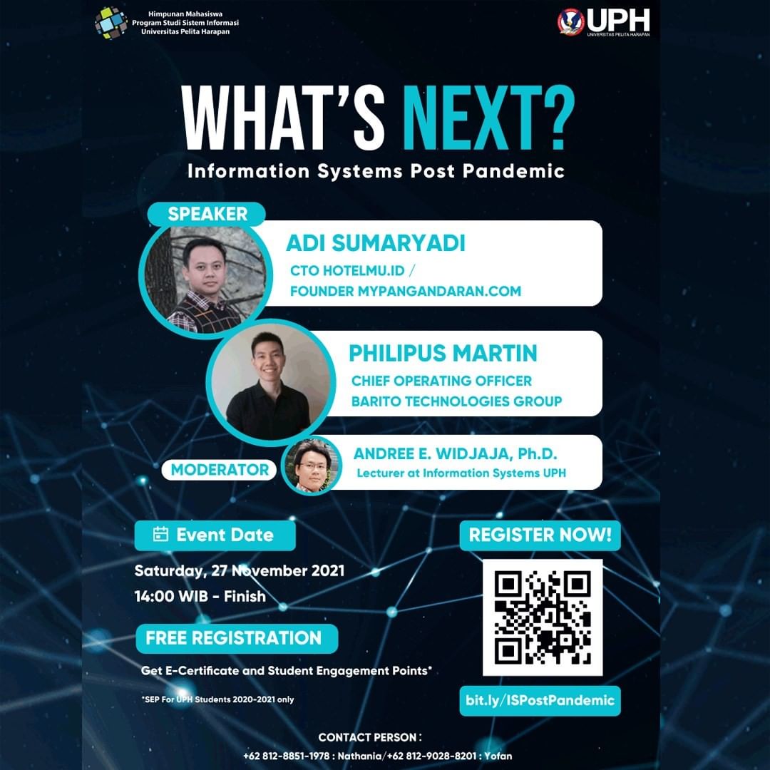 [ð‡ðŒðð’ð’ðˆ ð”ðð‡ ðð«ðžð¬ðžð§ð­ : ð–ðžð›ð¢ð§ðšð« â€œð–ð¡ðšð­ð¬ ððžð±ð­? ðˆð§ðŸð¨ð«ð¦ðšð­ð¢ð¨ð§ ð’ð²ð¬ð­ðžð¦ð¬ ðð¨ð¬ð­ ððšð§ððžð¦ð¢ðœâ€ ðŸðŸŽðŸðŸ]
Webinar 