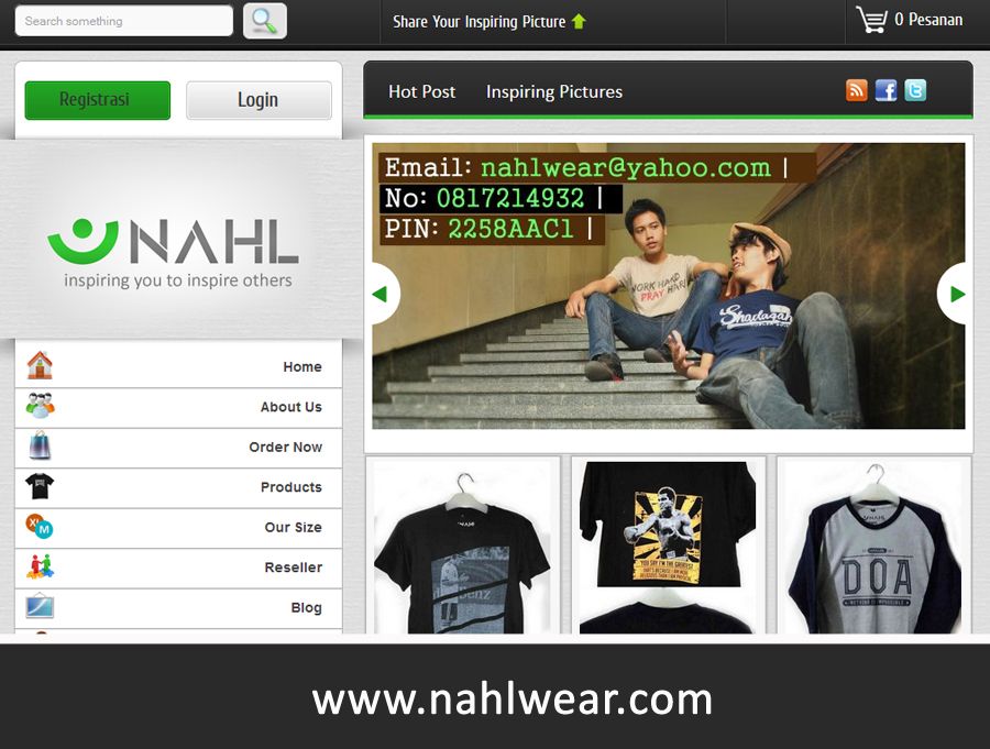 NahlWear Jual Kaos Islami