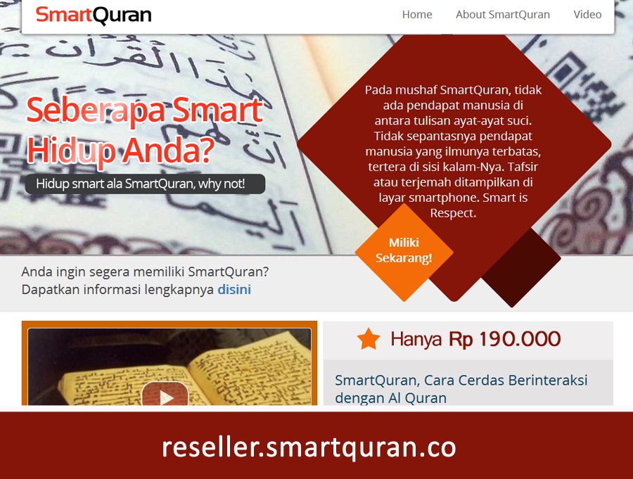 Online Reseller SmartQuran