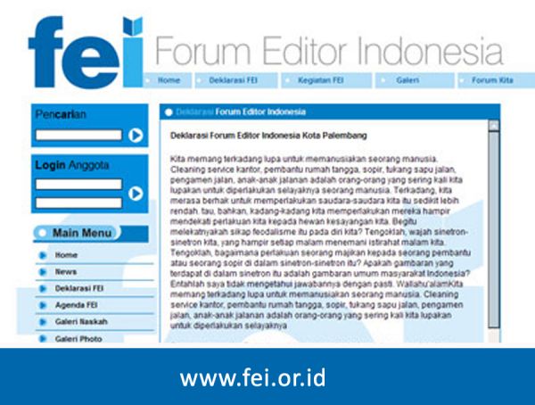 Website Forum Editor Indonesia