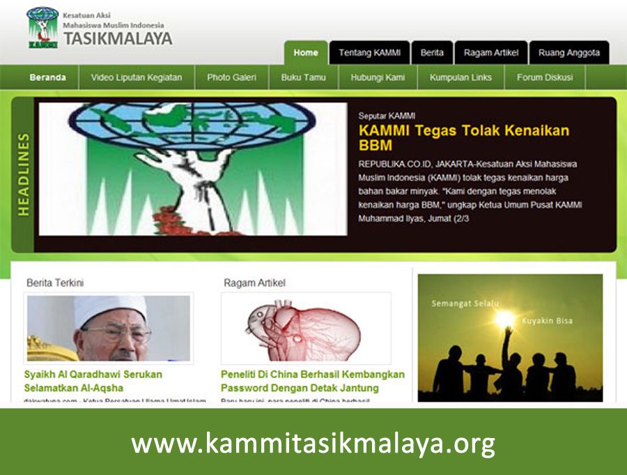 Website KAMMI Tasikmalaya