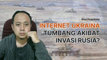 Internet di Ukraina Tumbang Imbas Invasi Rusia?